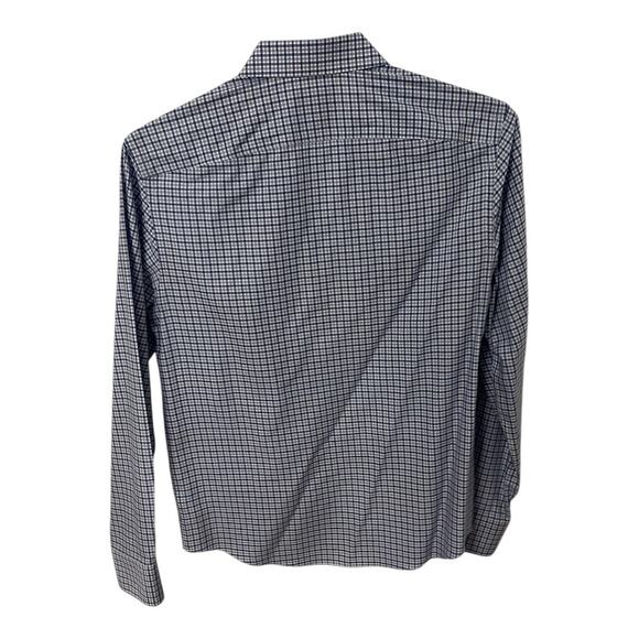 UNTUCKit Casale Plaid Button Up Shirt Long Sleeve Wrinkle Free Dress Size M - Picture 7 of 11